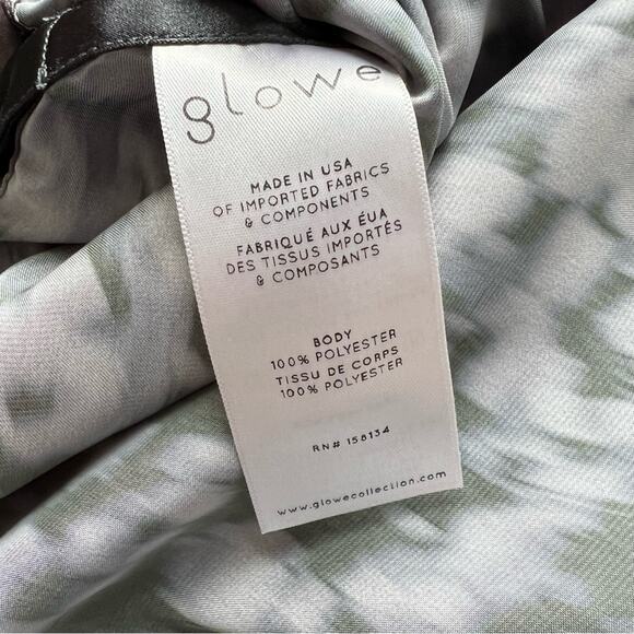 Glowe Side Hustle Dark Leopard Long Sleeves Button Down Shirt Women’s Small - Picture 10 of 12